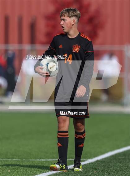 Thumbnail 2 in Idaho Falls vs Canyon Ridge (IHSAA 4A State Playoff)  photogallery.