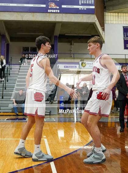 Thumbnail 3 in Beech Grove vs. Brownstown Central (IHSAA 3A Regional Semi-Final) photogallery.