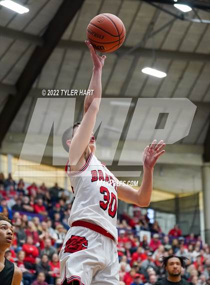Thumbnail 1 in Beech Grove vs. Brownstown Central (IHSAA 3A Regional Semi-Final) photogallery.