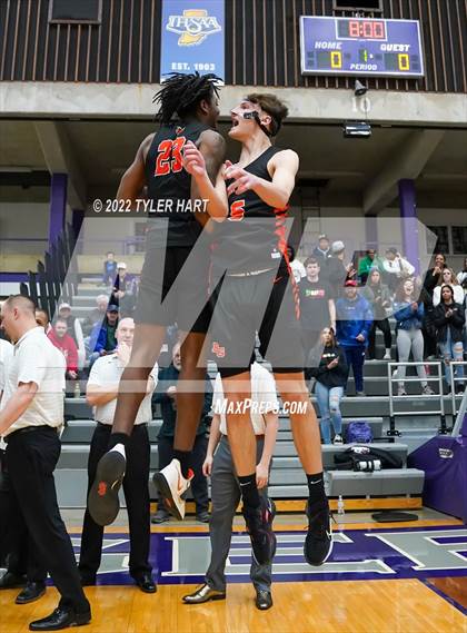 Thumbnail 2 in Beech Grove vs. Brownstown Central (IHSAA 3A Regional Semi-Final) photogallery.