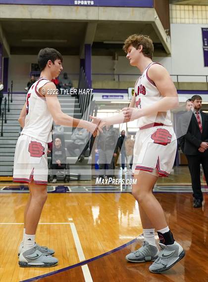 Thumbnail 3 in Beech Grove vs. Brownstown Central (IHSAA 3A Regional Semi-Final) photogallery.
