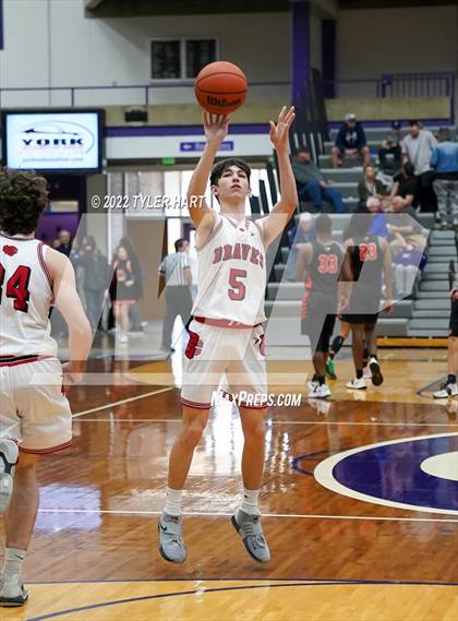 Thumbnail 3 in Beech Grove vs. Brownstown Central (IHSAA 3A Regional Semi-Final) photogallery.