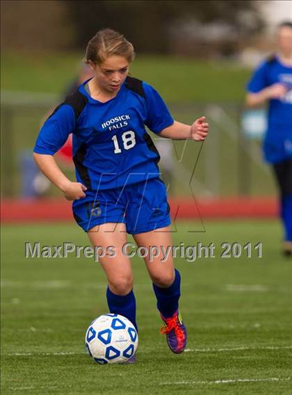 Thumbnail 2 in Hoosick Falls vs Friends Academy (NYSPHSAA Class C Final) photogallery.