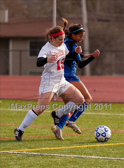 Thumbnail 2 in Hoosick Falls vs Friends Academy (NYSPHSAA Class C Final) photogallery.