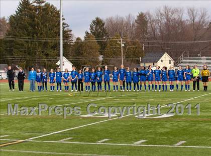 Thumbnail 3 in Hoosick Falls vs Friends Academy (NYSPHSAA Class C Final) photogallery.