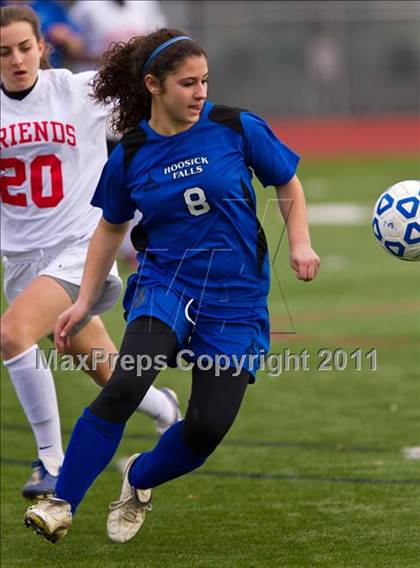 Thumbnail 2 in Hoosick Falls vs Friends Academy (NYSPHSAA Class C Final) photogallery.