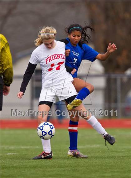 Thumbnail 3 in Hoosick Falls vs Friends Academy (NYSPHSAA Class C Final) photogallery.