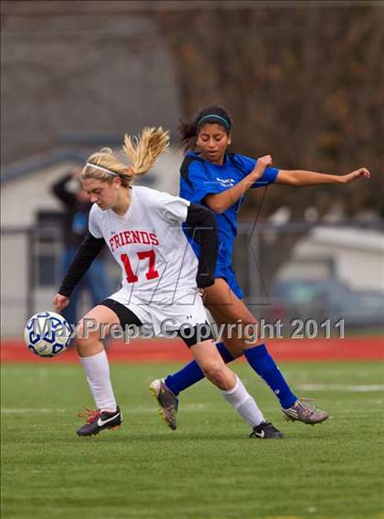 Thumbnail 2 in Hoosick Falls vs Friends Academy (NYSPHSAA Class C Final) photogallery.