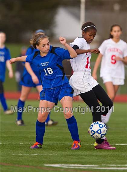 Thumbnail 2 in Hoosick Falls vs Friends Academy (NYSPHSAA Class C Final) photogallery.