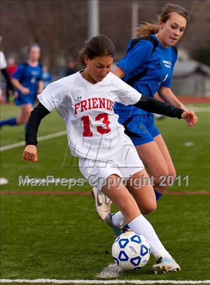 Thumbnail 2 in Hoosick Falls vs Friends Academy (NYSPHSAA Class C Final) photogallery.