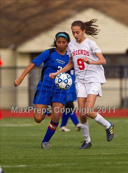 Thumbnail 2 in Hoosick Falls vs Friends Academy (NYSPHSAA Class C Final) photogallery.