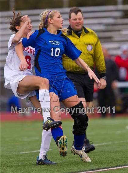 Thumbnail 1 in Hoosick Falls vs Friends Academy (NYSPHSAA Class C Final) photogallery.