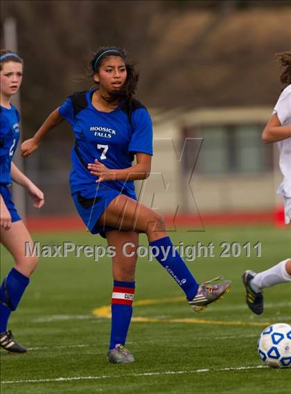 Thumbnail 3 in Hoosick Falls vs Friends Academy (NYSPHSAA Class C Final) photogallery.