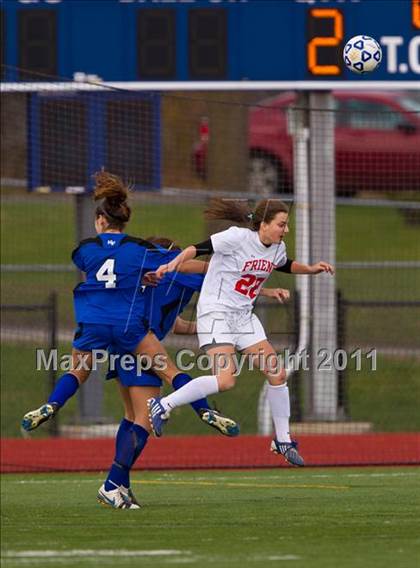 Thumbnail 3 in Hoosick Falls vs Friends Academy (NYSPHSAA Class C Final) photogallery.