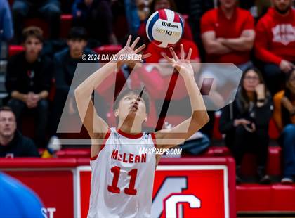Thumbnail 1 in Oakton @ McLean (VHSL 6D Northern Region Final) photogallery.
