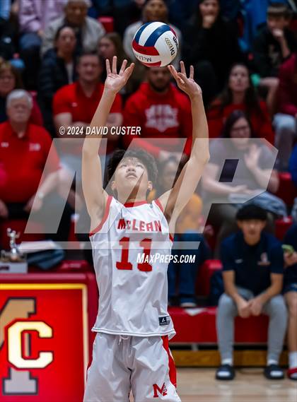 Thumbnail 2 in Oakton @ McLean (VHSL 6D Northern Region Final) photogallery.