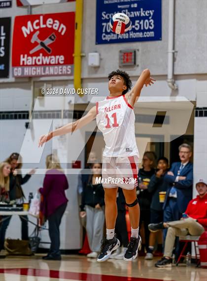 Thumbnail 2 in Oakton @ McLean (VHSL 6D Northern Region Final) photogallery.