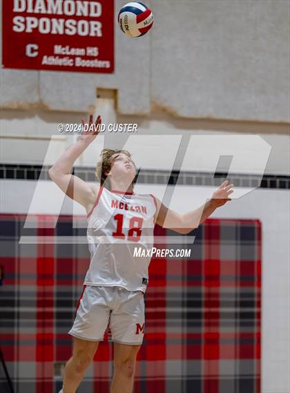 Thumbnail 1 in Oakton @ McLean (VHSL 6D Northern Region Final) photogallery.