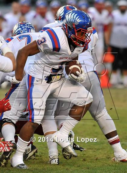 Thumbnail 1 in Clayton Valley Charter vs. Redlands East Valley (CIF State DIV 2 Final) photogallery.