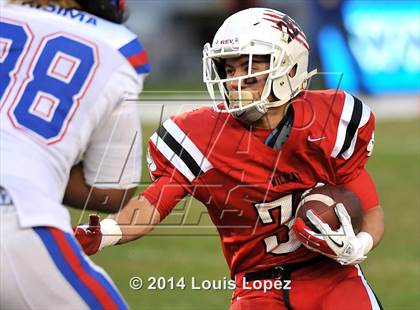 Thumbnail 2 in Clayton Valley Charter vs. Redlands East Valley (CIF State DIV 2 Final) photogallery.