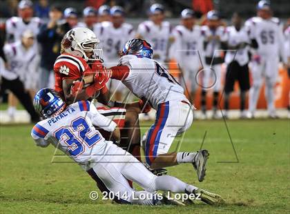 Thumbnail 3 in Clayton Valley Charter vs. Redlands East Valley (CIF State DIV 2 Final) photogallery.
