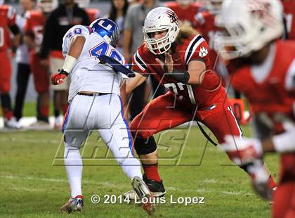 Thumbnail 1 in Clayton Valley Charter vs. Redlands East Valley (CIF State DIV 2 Final) photogallery.