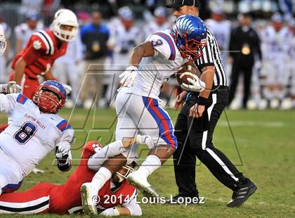 Thumbnail 2 in Clayton Valley Charter vs. Redlands East Valley (CIF State DIV 2 Final) photogallery.