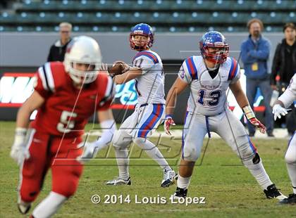 Thumbnail 1 in Clayton Valley Charter vs. Redlands East Valley (CIF State DIV 2 Final) photogallery.