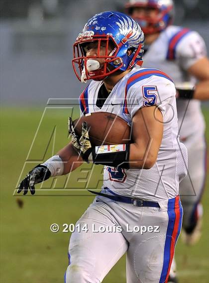 Thumbnail 2 in Clayton Valley Charter vs. Redlands East Valley (CIF State DIV 2 Final) photogallery.