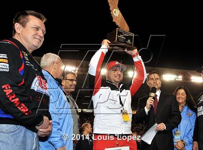 Thumbnail 2 in Clayton Valley Charter vs. Redlands East Valley (CIF State DIV 2 Final) photogallery.