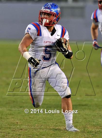 Thumbnail 1 in Clayton Valley Charter vs. Redlands East Valley (CIF State DIV 2 Final) photogallery.