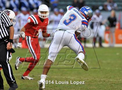 Thumbnail 3 in Clayton Valley Charter vs. Redlands East Valley (CIF State DIV 2 Final) photogallery.
