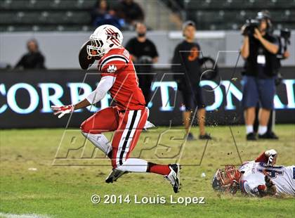 Thumbnail 3 in Clayton Valley Charter vs. Redlands East Valley (CIF State DIV 2 Final) photogallery.