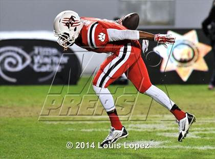 Thumbnail 3 in Clayton Valley Charter vs. Redlands East Valley (CIF State DIV 2 Final) photogallery.