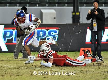 Thumbnail 3 in Clayton Valley Charter vs. Redlands East Valley (CIF State DIV 2 Final) photogallery.