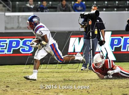 Thumbnail 3 in Clayton Valley Charter vs. Redlands East Valley (CIF State DIV 2 Final) photogallery.