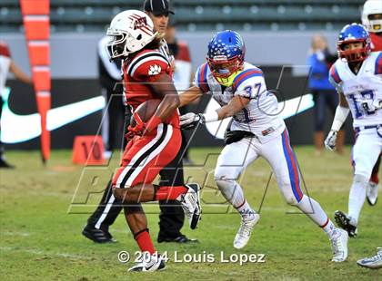 Thumbnail 3 in Clayton Valley Charter vs. Redlands East Valley (CIF State DIV 2 Final) photogallery.
