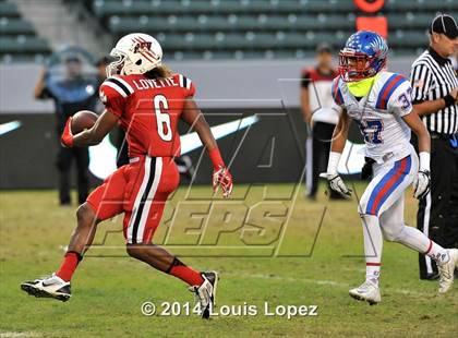 Thumbnail 3 in Clayton Valley Charter vs. Redlands East Valley (CIF State DIV 2 Final) photogallery.