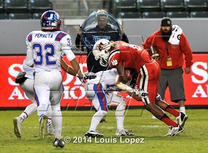 Thumbnail 3 in Clayton Valley Charter vs. Redlands East Valley (CIF State DIV 2 Final) photogallery.