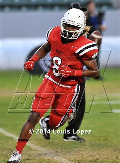 Thumbnail 3 in Clayton Valley Charter vs. Redlands East Valley (CIF State DIV 2 Final) photogallery.