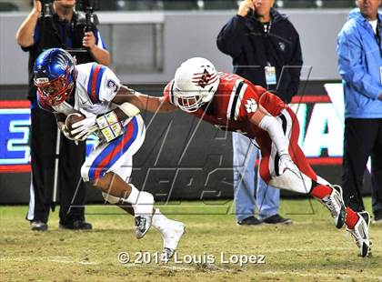 Thumbnail 1 in Clayton Valley Charter vs. Redlands East Valley (CIF State DIV 2 Final) photogallery.
