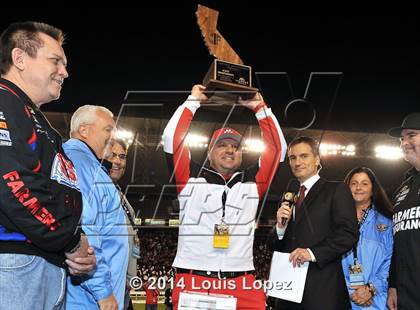 Thumbnail 1 in Clayton Valley Charter vs. Redlands East Valley (CIF State DIV 2 Final) photogallery.