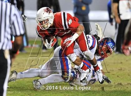 Thumbnail 1 in Clayton Valley Charter vs. Redlands East Valley (CIF State DIV 2 Final) photogallery.