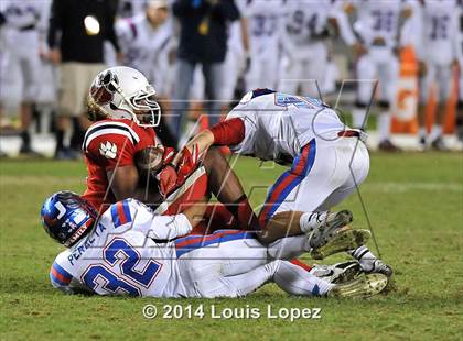 Thumbnail 1 in Clayton Valley Charter vs. Redlands East Valley (CIF State DIV 2 Final) photogallery.