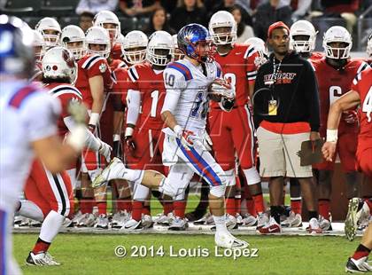 Thumbnail 3 in Clayton Valley Charter vs. Redlands East Valley (CIF State DIV 2 Final) photogallery.
