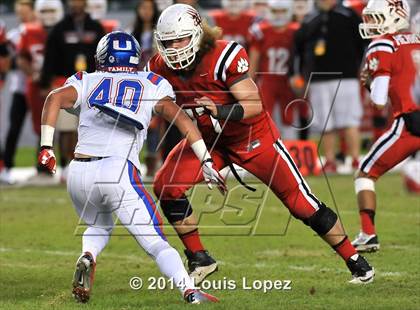 Thumbnail 3 in Clayton Valley Charter vs. Redlands East Valley (CIF State DIV 2 Final) photogallery.