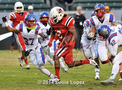 Thumbnail 3 in Clayton Valley Charter vs. Redlands East Valley (CIF State DIV 2 Final) photogallery.