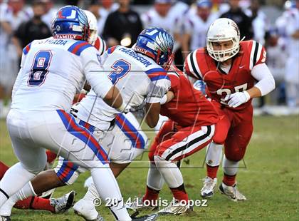 Thumbnail 2 in Clayton Valley Charter vs. Redlands East Valley (CIF State DIV 2 Final) photogallery.