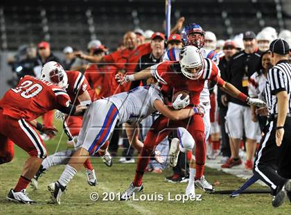 Thumbnail 3 in Clayton Valley Charter vs. Redlands East Valley (CIF State DIV 2 Final) photogallery.