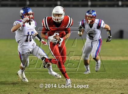 Thumbnail 3 in Clayton Valley Charter vs. Redlands East Valley (CIF State DIV 2 Final) photogallery.